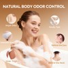 QualiLife Persimmon Body Wash for Old People Smell, Natural Deodorant
