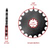 Caltric Drive Chain & Sprockets Kit for Triumph Daytona T595