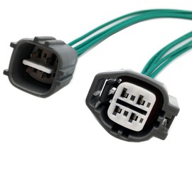 IBVIBV - Conector de sensor de oxígeno (O2) Kit de enchufes de 4 vías compatible con Toyota Lexus 90980-11028 6189-0623 6189-0581 6189-0187