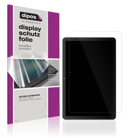 dipos I 2 x Clear Screen Protectors for Aiwa Tab AE10 Screen Protector, Ultra Thin, Case-Friendly, Fingerprint Compatible