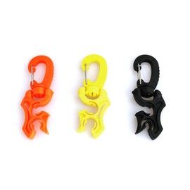 heyous 3pcs Diving Hose Retaining Clip 3 Colors Scuba Diving Hose Holder Clip for Snorkeling Scuba Diving Accessories