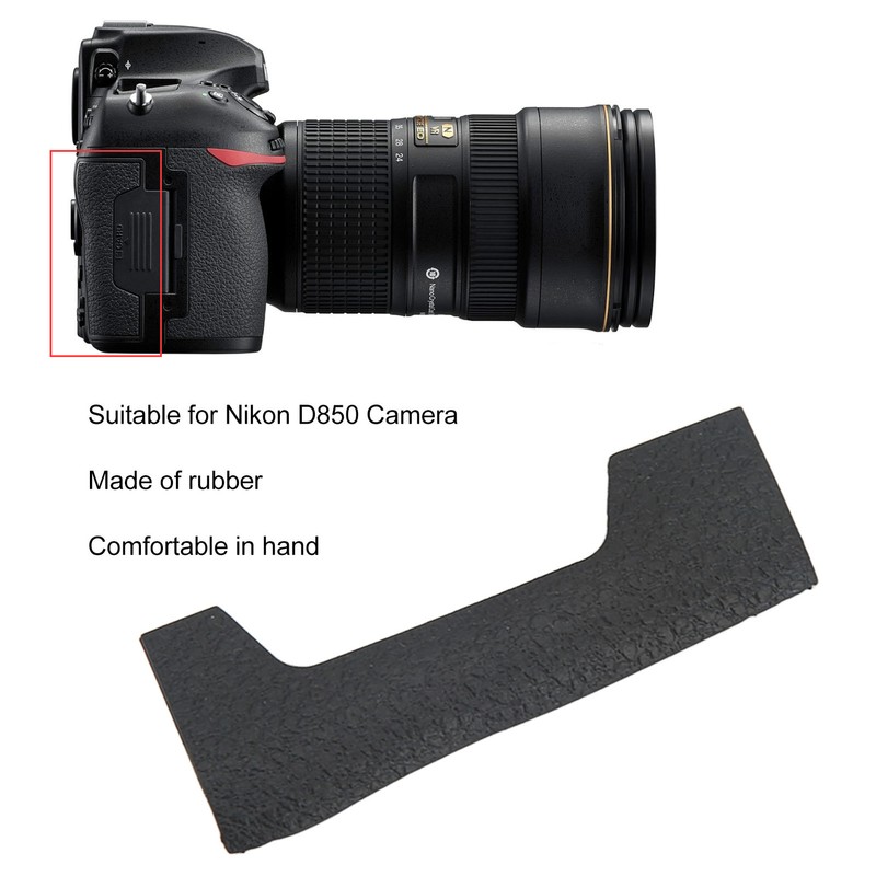 Memory Card Door Cover Rubber Replacement Part for Nikon D850
