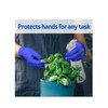 Medline FitGuard Prime Nitrile Exam Gloves, Disposable Gloves, Dark Blue,