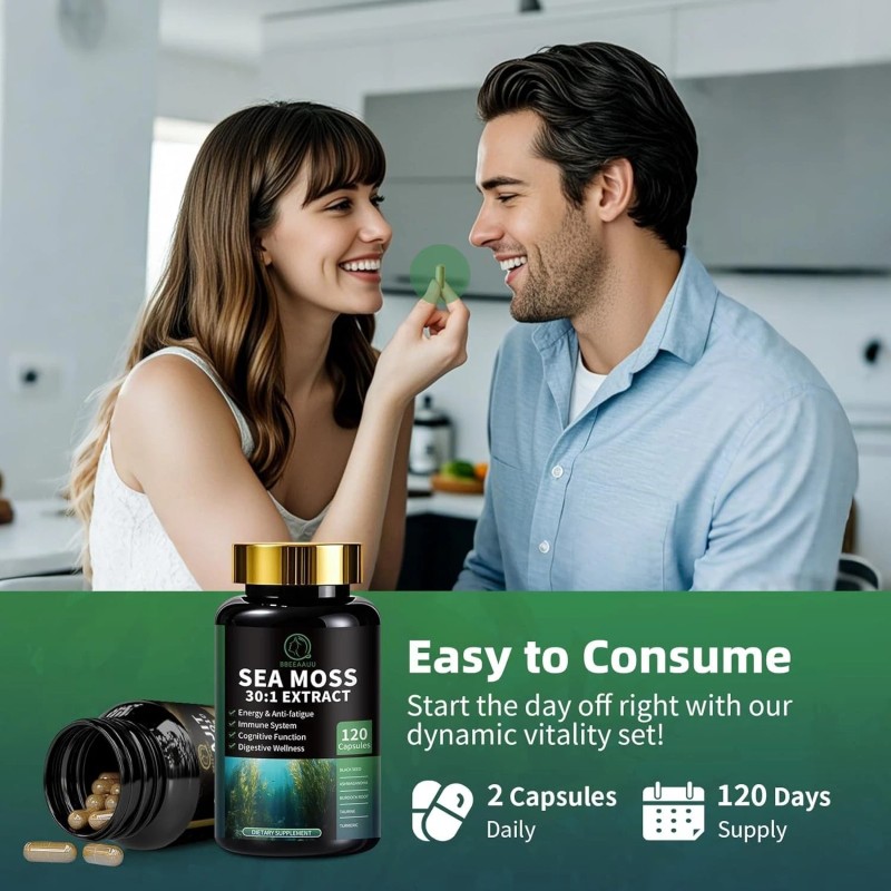 Dynamic Vitality Bundle - Sea Moss Multivitamin & Shilajit Power