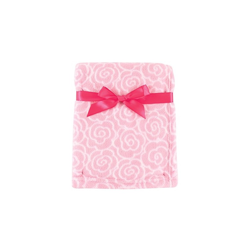 Luvable Friends Manta Unisex de Forro Polar Coral para bebé,
