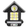 Solar Street Light House Shape ABS LED Motion Sensing Solar