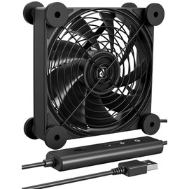 Novonest USB Cooling Fan USB Fan 12cm USB Fan PC Case Fan USB FAN Mini Blower Cooling Cooler Blower (1)