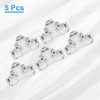 HARFINGTON 5pcs Push to Connect Fittings 1/2 Inch Tube OD