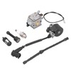 Carburetor Ignition Coil Oil Tube Fuel Filter Set Fit for