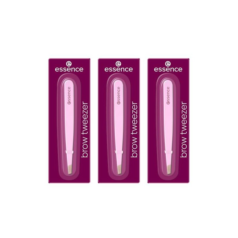Essence Brown Tweezer Accessories, Purple, Nanoparticles Free, Pack of 3