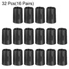sourcing map 32pcs Wire Shelf Clips Wire Shelf Lock Clips