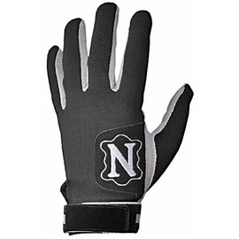 Neumann Tackified Football Receiver Gloves, (Black X-Large)