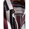 Floerns Men's Striped Shirts Casual Short Sleeve Button Down Shirts