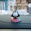 YGMONER Penguin Solar Dancing Toy Animal Solar Powered Shaking Dolls