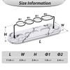 Volminex Toothbrush Holders for Bathrooms, Drying Stone Toothbrush Holder, Diatomite