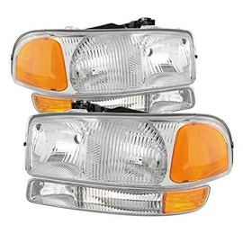 Xtune HD-JH-GS99-SET-OEAM-C GMC Sierra Headlight