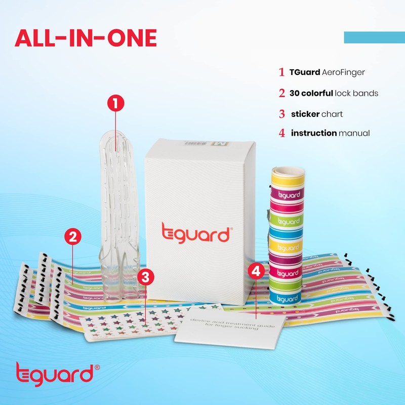 TGuard AeroFinger Stopper Kit – Anti Finger Sucking, Biting &