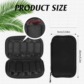 Storage Bag for USB Sticks, Storage Bag with 10 Compartments for Memory Stick/USB Flash Drive/Storage, Suitable for Travel, Office and Home