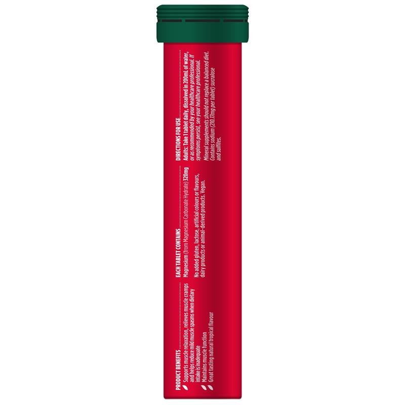 Nature's Own Magnesium + Muscle Support Effervescent with High Strength