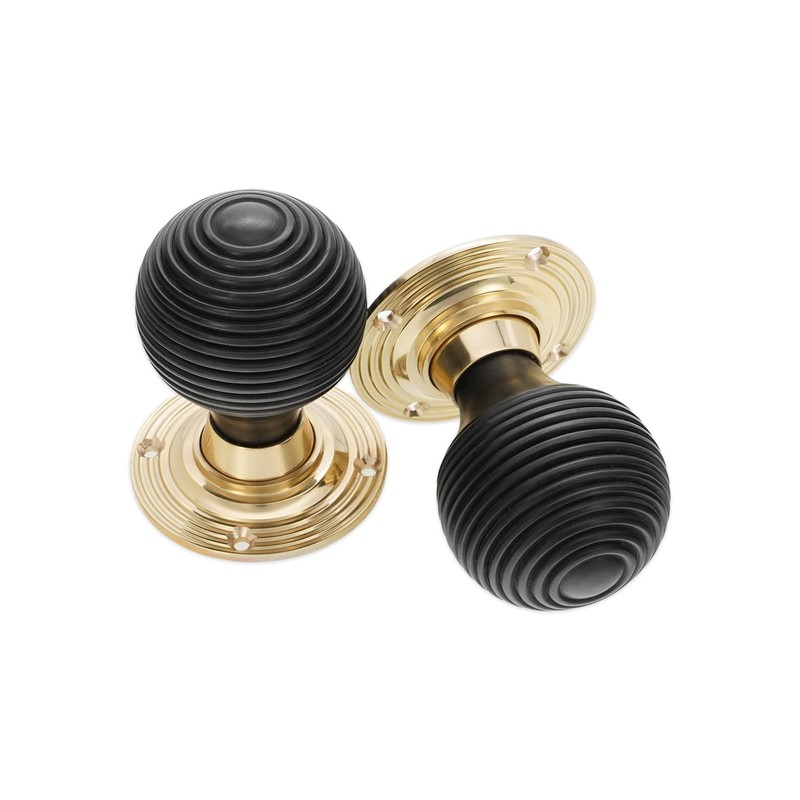 Infinity Decor Victorian Style Solid Natural Ebony & Rosewood Mortice