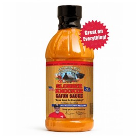 Southern Boyz Slobber Knocker Cajun Sauce – Authentic Louisiana-Style Cajun Condiments & Dipping Sauce, 16 oz