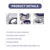 Pack of 50 Nuts Galvanised Steel Self-Locking Nuts M5 Nuts