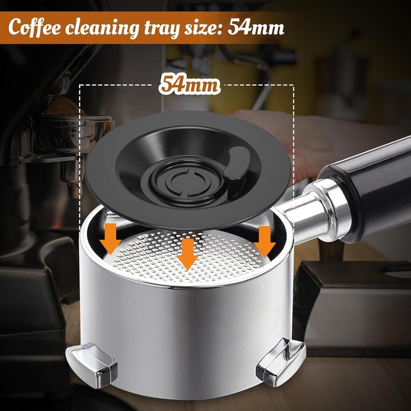 LYSAIMG 2 Pack Espresso Cleaning Disc,Rubber Disks for Select Breville