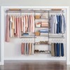 Rubbermaid Configurations Closet Shelves & Hanging Kit (2) 26" Shelves