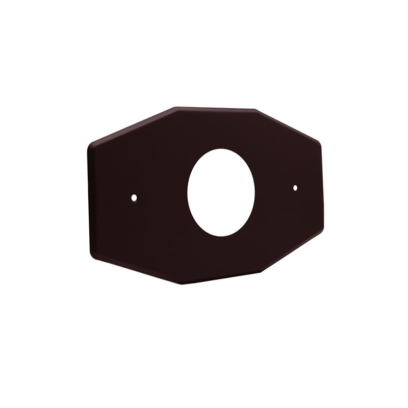 Westbrass One-Hole Remodel Plate for Mixet, Oil Rubbed Bronze, D503-12