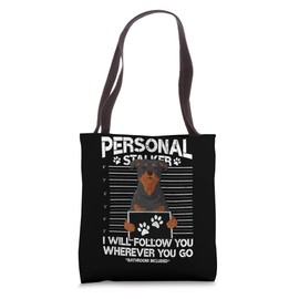 Rottweiler mug shot guilty dog Tote Bag