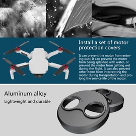 4pcs Motor Cover Motor Cap Mini SE/Mini 2, Drone Mavic Mini 2 Motor Cover, Anti-Collision Motor Protection Cover, Updated Aluminium Alloy Spare Parts