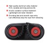 Black Aluminum Alloy Rope Buckle Holder Anchor Cam Cleat for