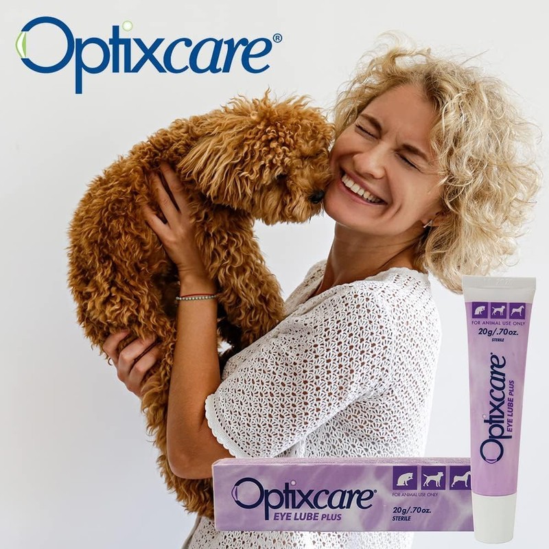OptixCare Pet Eye Lube Plus + Hyaluron 20g for Dog