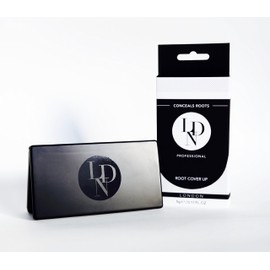 LDN Professional Root Cover Up Kit - No.1 Root Concealer and Touch Up, Covers Regrowth & Hides Grey Hairs Instantly. Non-Oily or Flaking Mineral System Blend Colours Looking Natural 6g (Black)