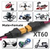 Zibee 12AWG 6.6FT XT60 Extension Cable Injection Molded XT60 Adapter