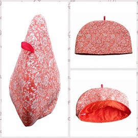 Cotton Tea Cosy Decorative Insulated Teapot Cozy Dust Cover to Keep Tea Warm Kitchen Home Decoration for Mom Wife Friends (#17)
