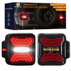 LED Tail Lights Compatible with 2018-2025 Jeep Wrangler JL/JLU 4xe,