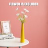 Ceramic Bud Vase Tall Conic Single Stem Flower Vase for