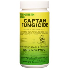 Southern Ag - 01600 - Captan Fungicide - 8oz, White Bottle