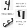 TYGFRT 2-Piece Door Hook Set - S Hooks, Coat, Clothes
