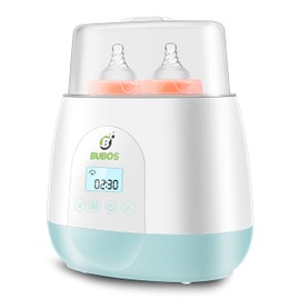 Bubos Deluxe Smart Fast Baby Bottle Warmer, Bottle Sterilizer with LCD Display