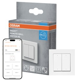 Smart+ WiFi Remote Wall Switch 4 Button