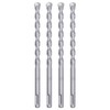 4Pcs Hammer Rock Drill Bit Sturdy Durable Efficient Convenient Round
