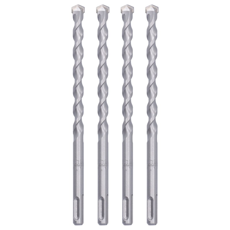4Pcs Hammer Rock Drill Bit Sturdy Durable Efficient Convenient Round