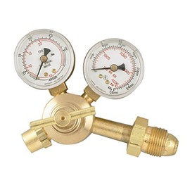 Radnor RAD64003036 Model AF150-580 Victor Style Single Stage Argon/Argon/Carbon Dioxide Mix Flow gauge Regulator, CGA-580