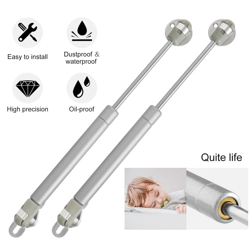 vrbabies 2 Pack 100N/22.5lb Gas Struts Spring Shocks Lid Support,