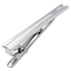 mila schon se-ms026 Mira Sean Silver Insert Tie Clip, Brass,