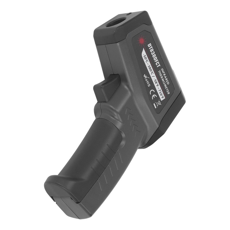 Infrared Thermometer for Cooking Food Temperature Gun Adjustable 12:1 Emissivity