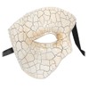 Luxury Mask Phantom Of The Opera One Eyed Masquerade Mask,One