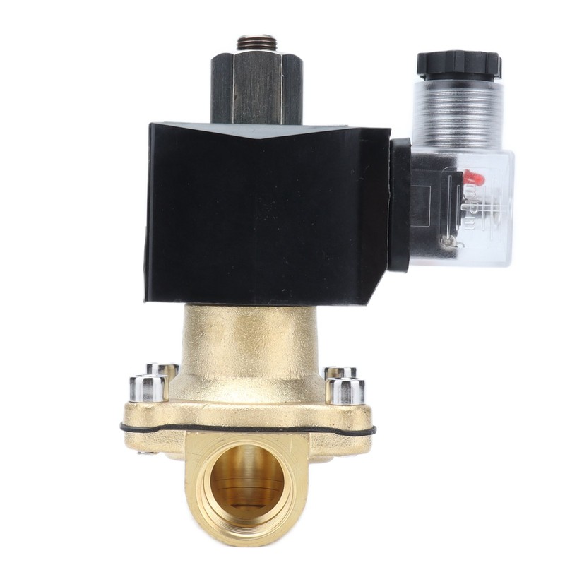 Solenoid Valve 2 Way Normally Open Brass Diaphragm Type Tools